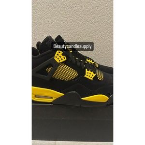 NEW Size 10.5 Men's Jordan 4 Retro Thunder Yellow 2023 DH6927-017 FAST SHIPPING